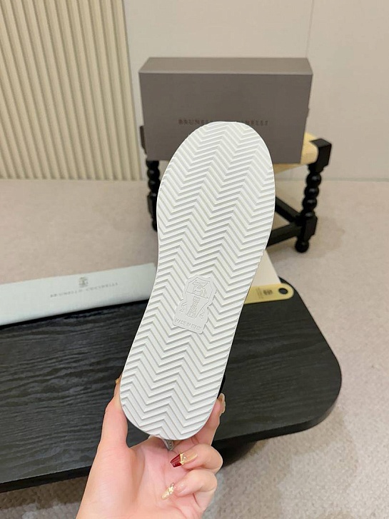 Мужские кроссовки Brunello Cucinelli low-top - Black