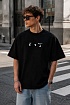 Чёрная оверсайз футболка Off-White Flash Date Camera