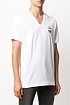 Белая футболка Dolce & Gabbana crown bee V-neck