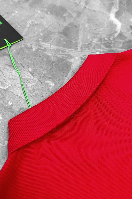 Мужское поло Hugo Boss красного цвета