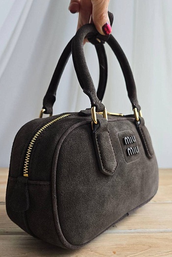 Замшевая сумка MIU MIU 23x13 см (2 расцветки)   