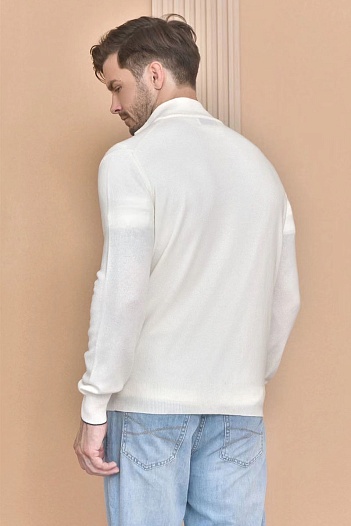 Кашемировый свитер Brunello Cucinelli Premium - White   