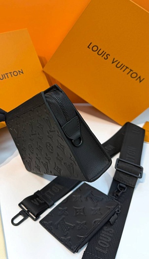 Кожаная сумка Louis Vuitton Gaston Wearable premium 22x14.5x4.5 см   