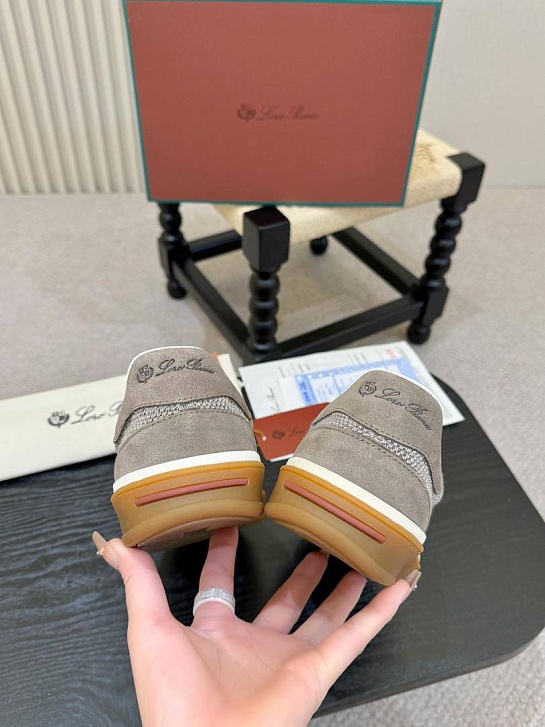 Мужские кроссовки Loro Piana Tennis Walk - Beige