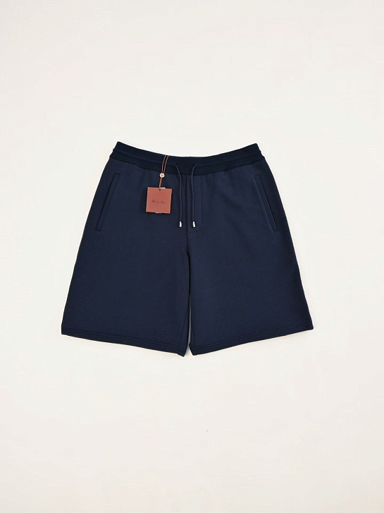 Мужские тёмно-синие шорты Loro Piana premium