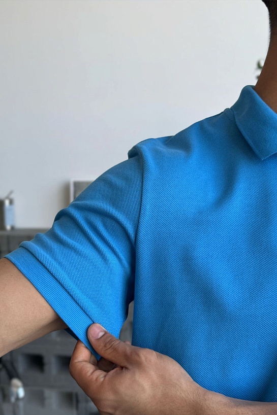 Мужское синее поло Christian Dior