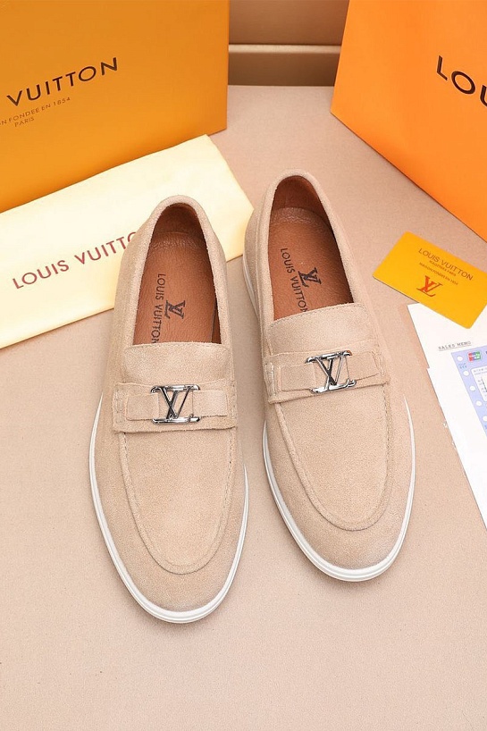 Мужские замшевые лоферы Louis Vuitton Estate