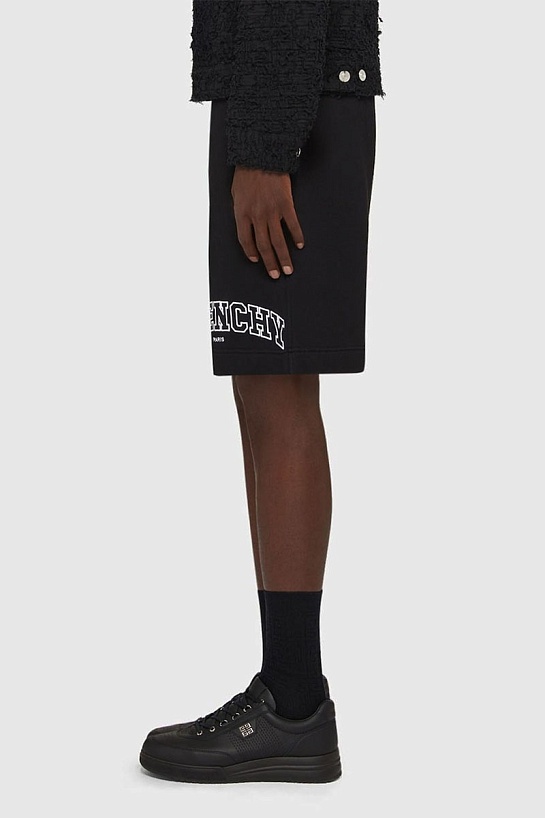 Мужские чёрные шорты Givenchy College