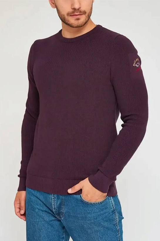 Мужской фиолетовый джемпер Paul & Shark