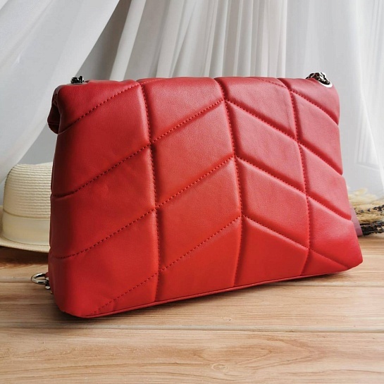Женская сумка Yves Saint Laurent Loulou 36x22 см - Red