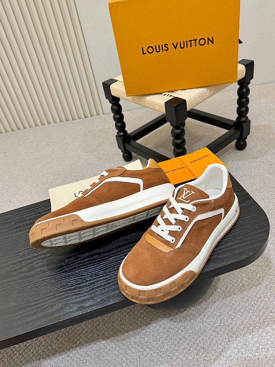 Мужские кроссовки Louis Vuitton Tilted - Brown