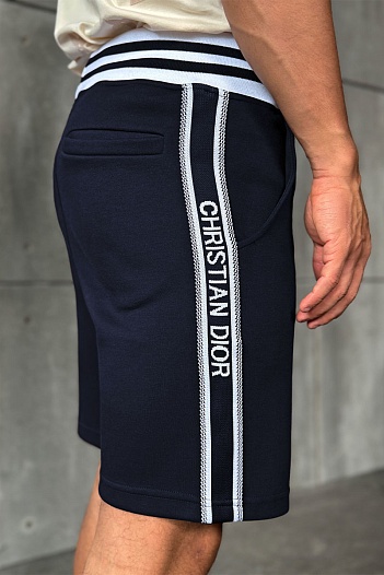 Мужские шорты Christian Dior - Navy   