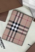 Кожаная обложка для паспорта Burberry Check Premium 14x10x2 см