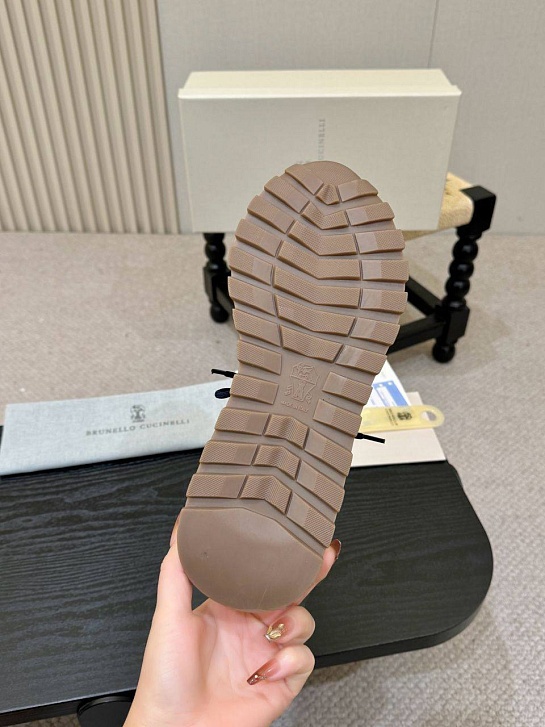 Мужские кроссовки Brunello Cucinelli knitted