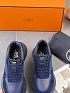 Мужские комбинированные кроссовки Hermes