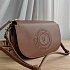 Кожаная сумка Versace Jeans Conture 22x15 см - Brown