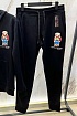 Мужские чёрные штаны Polo Ralph Lauren logo-embroidered