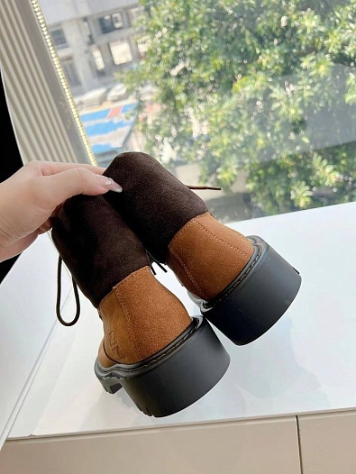 Женские ботинки Loewe Premium - Brown   