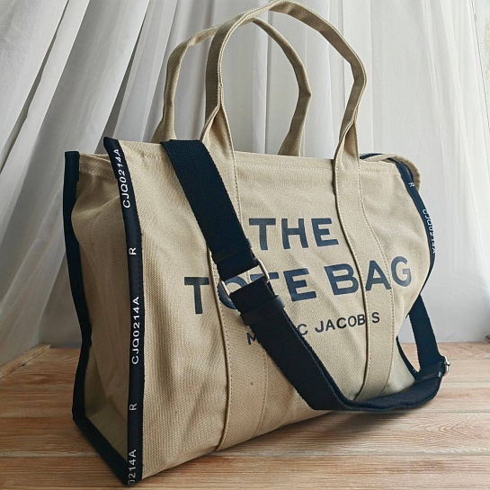 Женская сумка-тоут Marc Jacobs 40x32 см - Beige