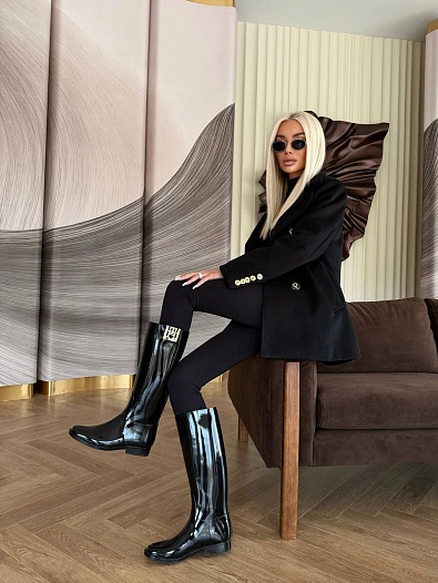 Женское пальто Schiaparelli Premium - Black   