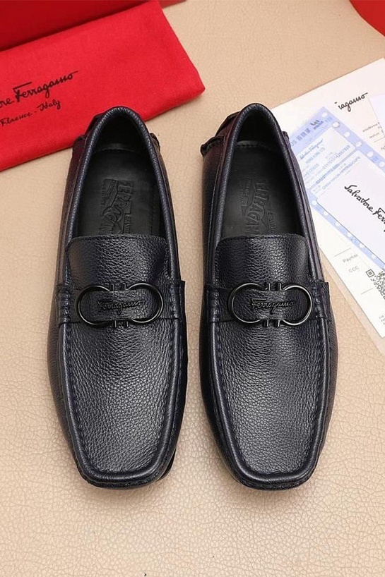 Мужские кожаные мокасины Salvatore Ferragamo