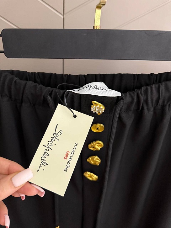 Женские брюки Schiaparelli premium - Black