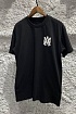 Чёрная мужская футболка Amiri logo-print