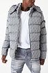 Серая мужская куртка Dior Oblique Technical Jacquard