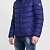 Фиолетовая куртка Tommy Hilfiger classic logo-patch