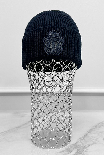 Шапка Billionaire logo-embroidered - Navy   