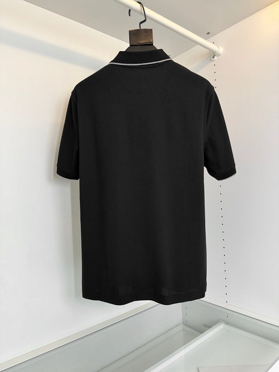 Мужское поло Brunello Cucinelli Premium - Black