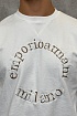 Белый свитшот Emporio Armani logo embroidery