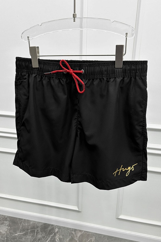 Мужские шорты Hugo Boss чёрного цвета