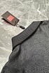 Серое поло Etro с узором пейсли
