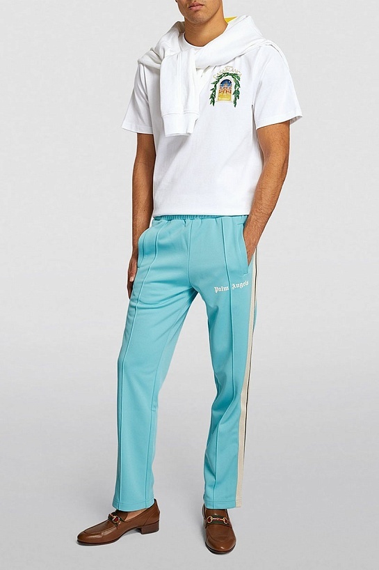 Белая оверсайз футболка Casablanca Avenida