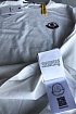 Мужская брендовая футболка Moncler белого цвета