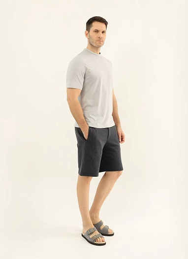 Мужские серые шорты Loro Piana premium   