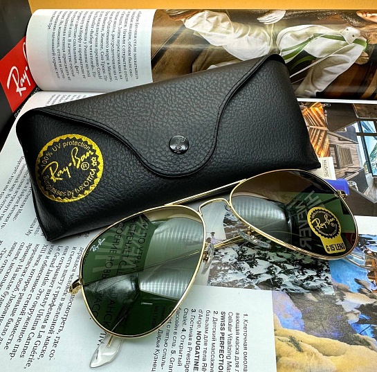 Солнцезащитные очки Ray-Ban Aviator Large Metal