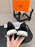 Текстильные кроссовки Hermes lift slip-on