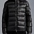 Мужской чёрный пуховик Moncler Pavin