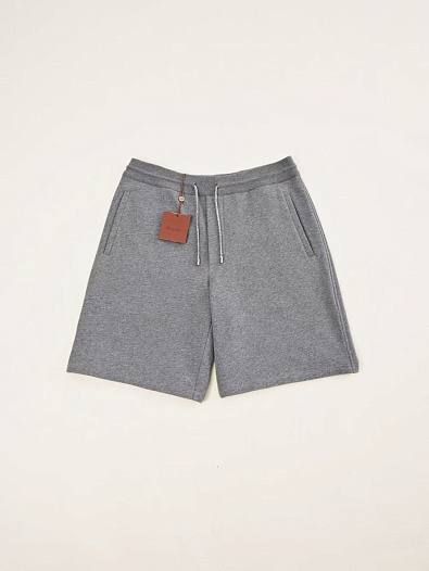 Мужские светло-серые шорты Loro Piana premium   