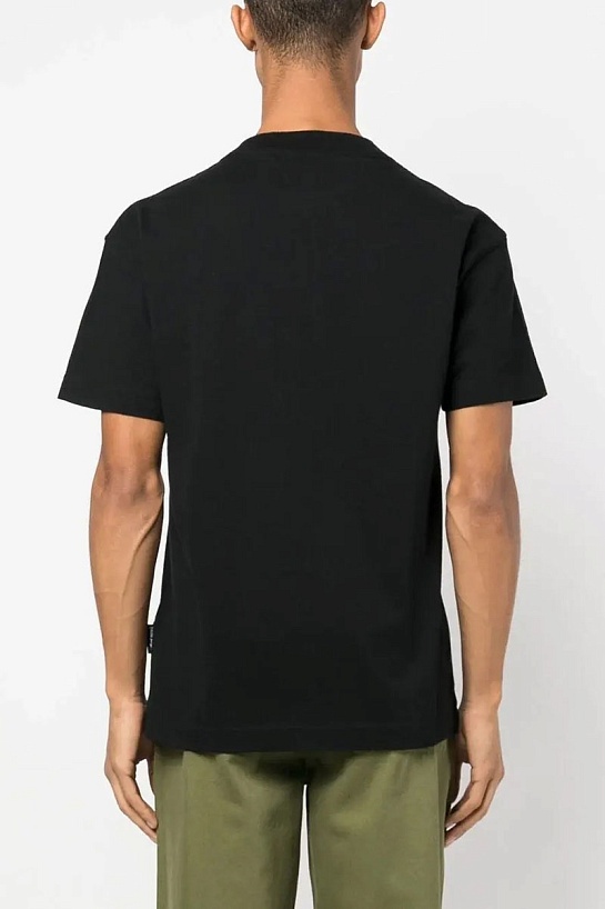 Чёрная футболка Palm Angels star sprayed