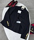 Женский классический пиджак чёрного цвета Schiaparelli premium