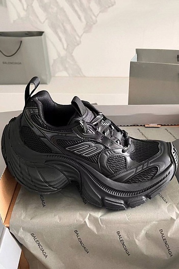 Женские комбинированные кроссовки Balenciaga Women's 10XL - Black   