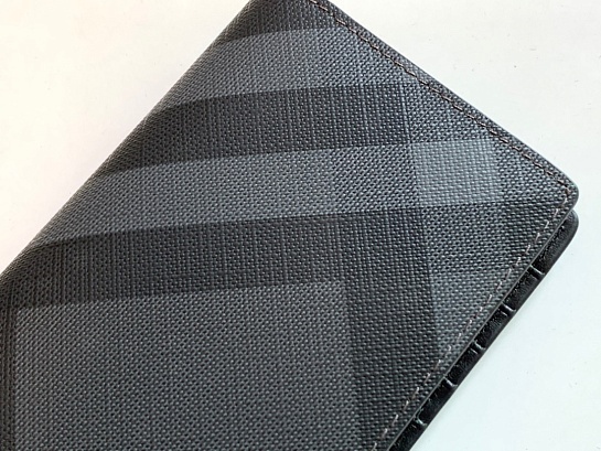 Кожаный бумажник Burberry Premium 19x10x2.5 см
