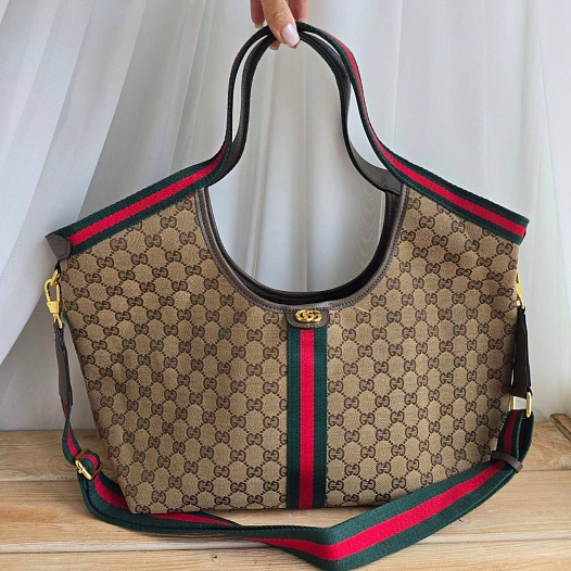 Сумка Gucci Giglio Large Tote Bag 40x20 см   