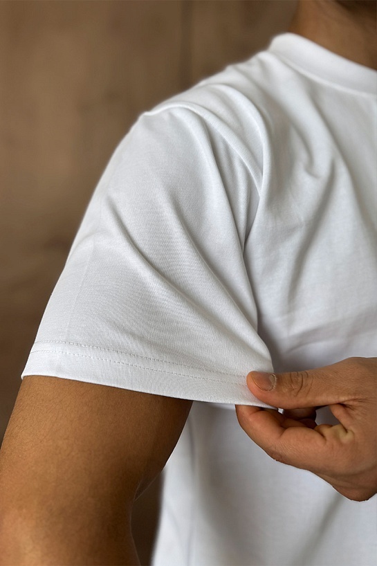 Белая оверсайз футболка Chrome Hearts