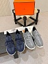 Текстильные кроссовки Hermes lift slip-on