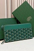 Кожаное портмоне Goyard Matignon GM premium 20x11x2.3 см