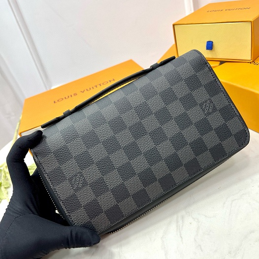 Кожаное портмоне Louis Vuitton Zippy XL Premium 22x12x5 см   